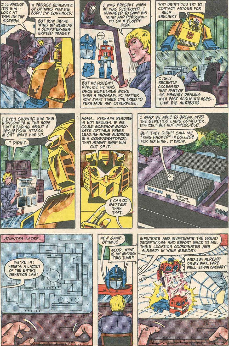 Read online The Transformers (1984) comic -  Issue #40 - 10