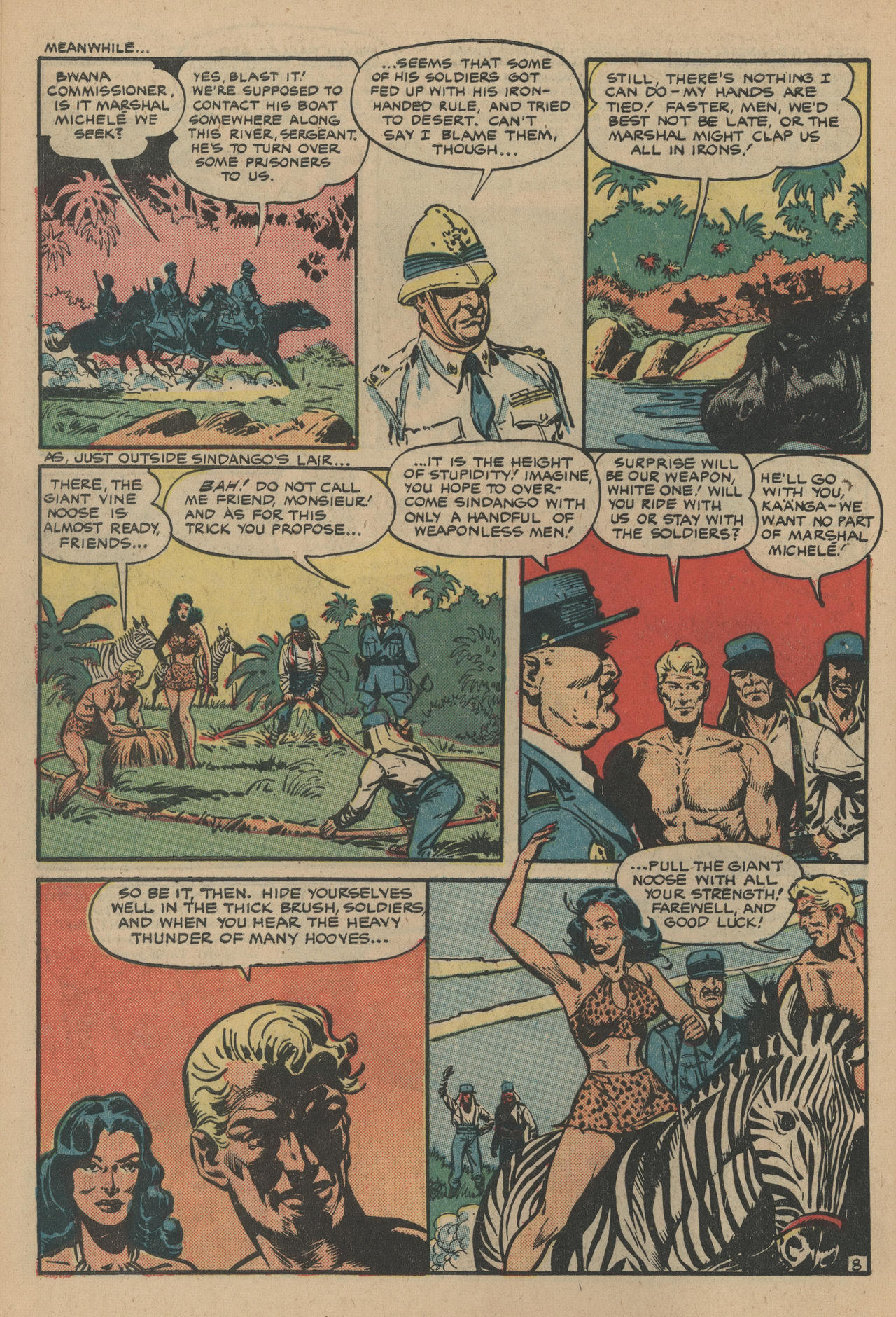 Read online Jungle Comics comic -  Issue #132 - 10