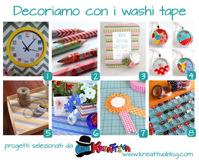 16 idee per decorare con i washi tape [raccolta]