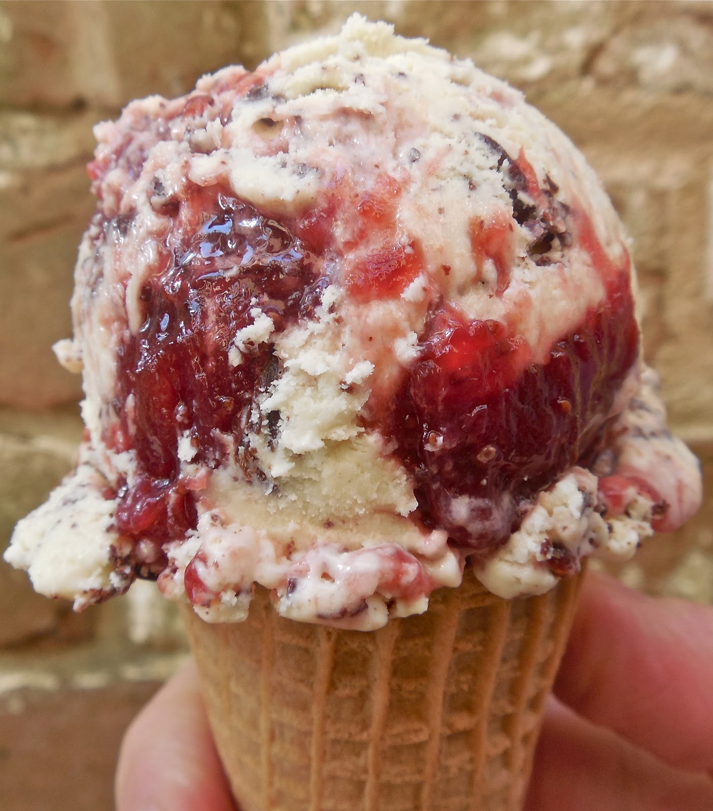 Haute + Heirloom Creamy Goat Cheese Cheesecake Ice Cream with