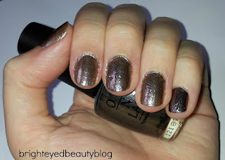 Swatch of The World Is Not Enough nail polish from the Skyfall Collection by OPI.