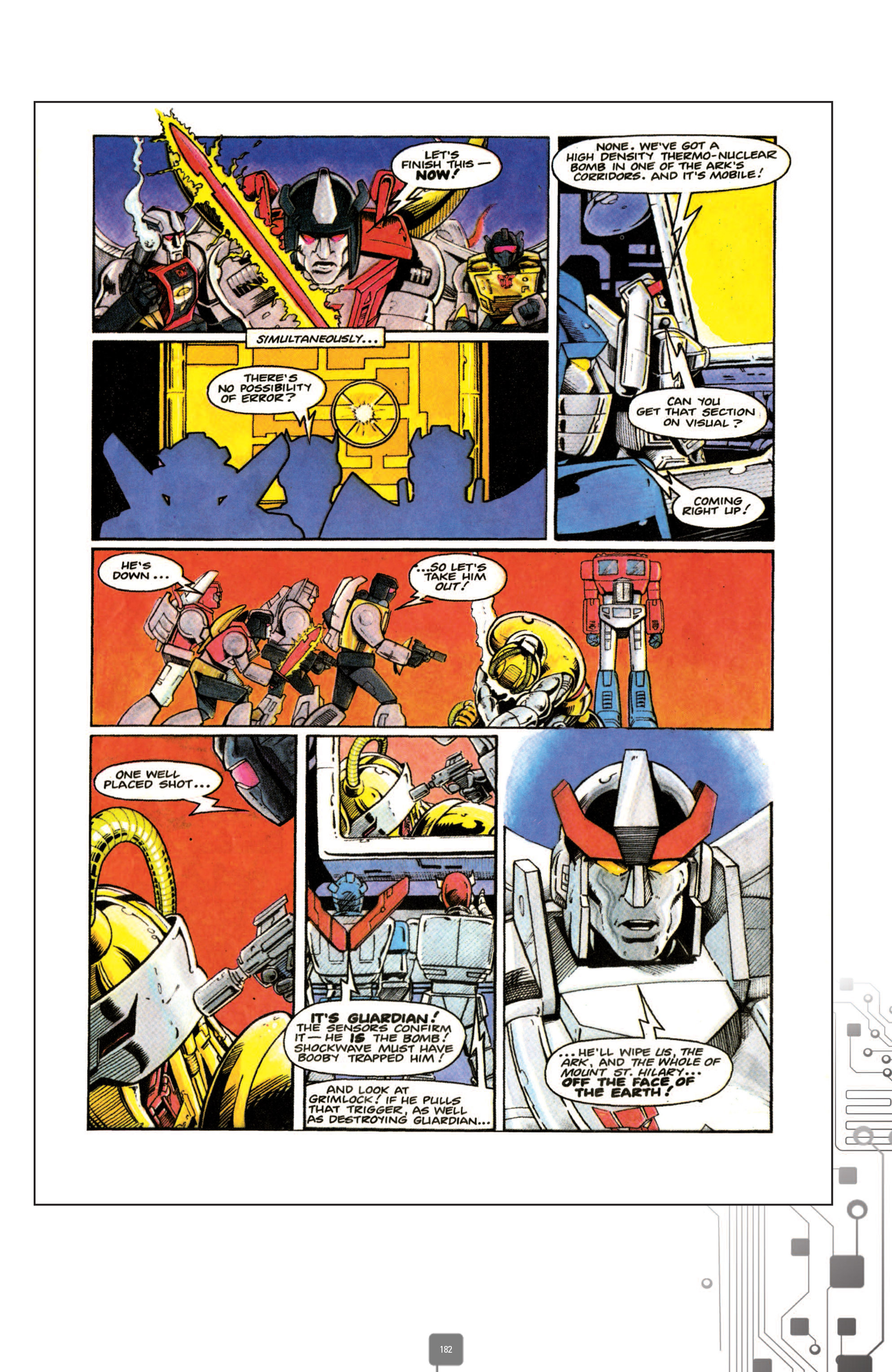 Read online The Transformers Classics UK comic -  Issue # TPB 1 - 183