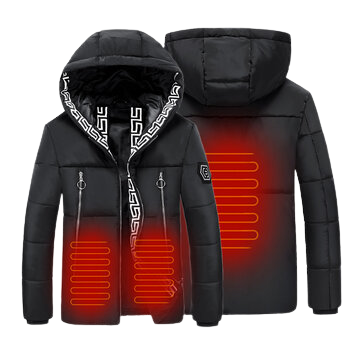 Veste d'hiver pour enfants avec veste chaude de chargement USB