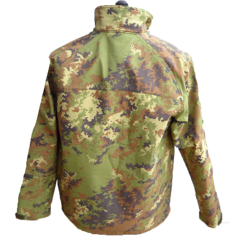 Webbingbabel: Italian Army Soft Shell Jacket Inner Jacket Vegetato