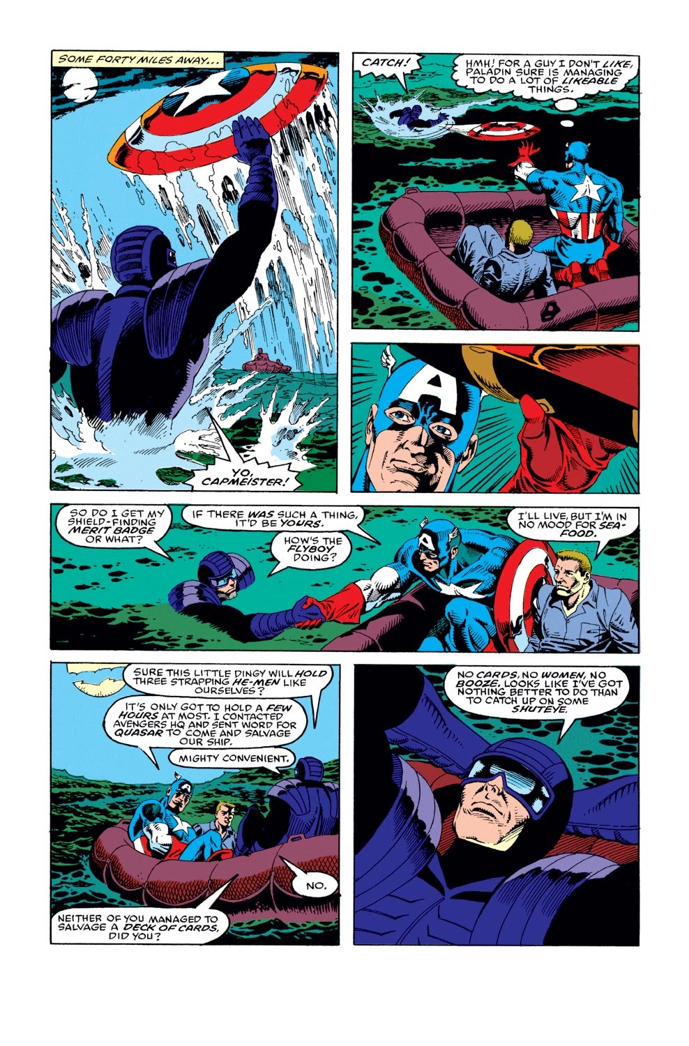 Read online Captain America (1968) comic -  Issue #388 - 10