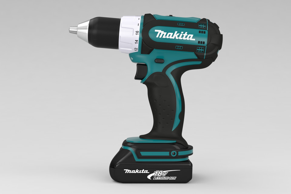 3d model of a drill free download
