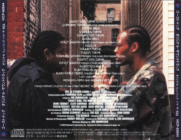 ghost dog soundtrack ghost dog soundtrack