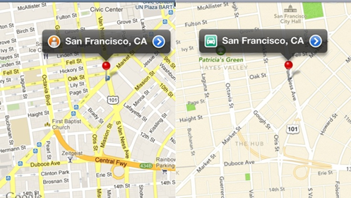 Blog IDEE: Google Maps Vs Apple Maps