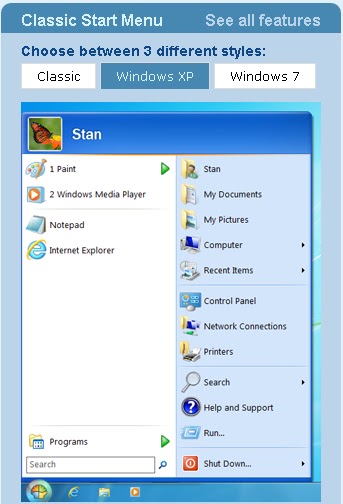 How to add the Classic Start Menu in Windows 8? | KGTricks
