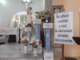 Visita da Relíquia e Imagem de Santa Gianna na Igreja Nossa Senhora da Glória em Outubro de 2012