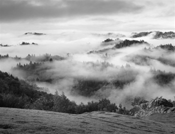 Clearing Storm, Sonoma County Hills Original Photographs By Ansel Adams