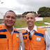 Visita do Secretário de Segurança pública e defesa civil Luiz Antônio Fernandes ao destacamento do Corpo de bombeiro militar