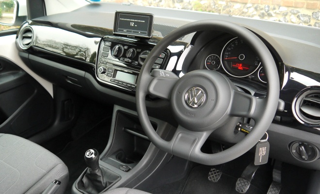 VW Up dashboard