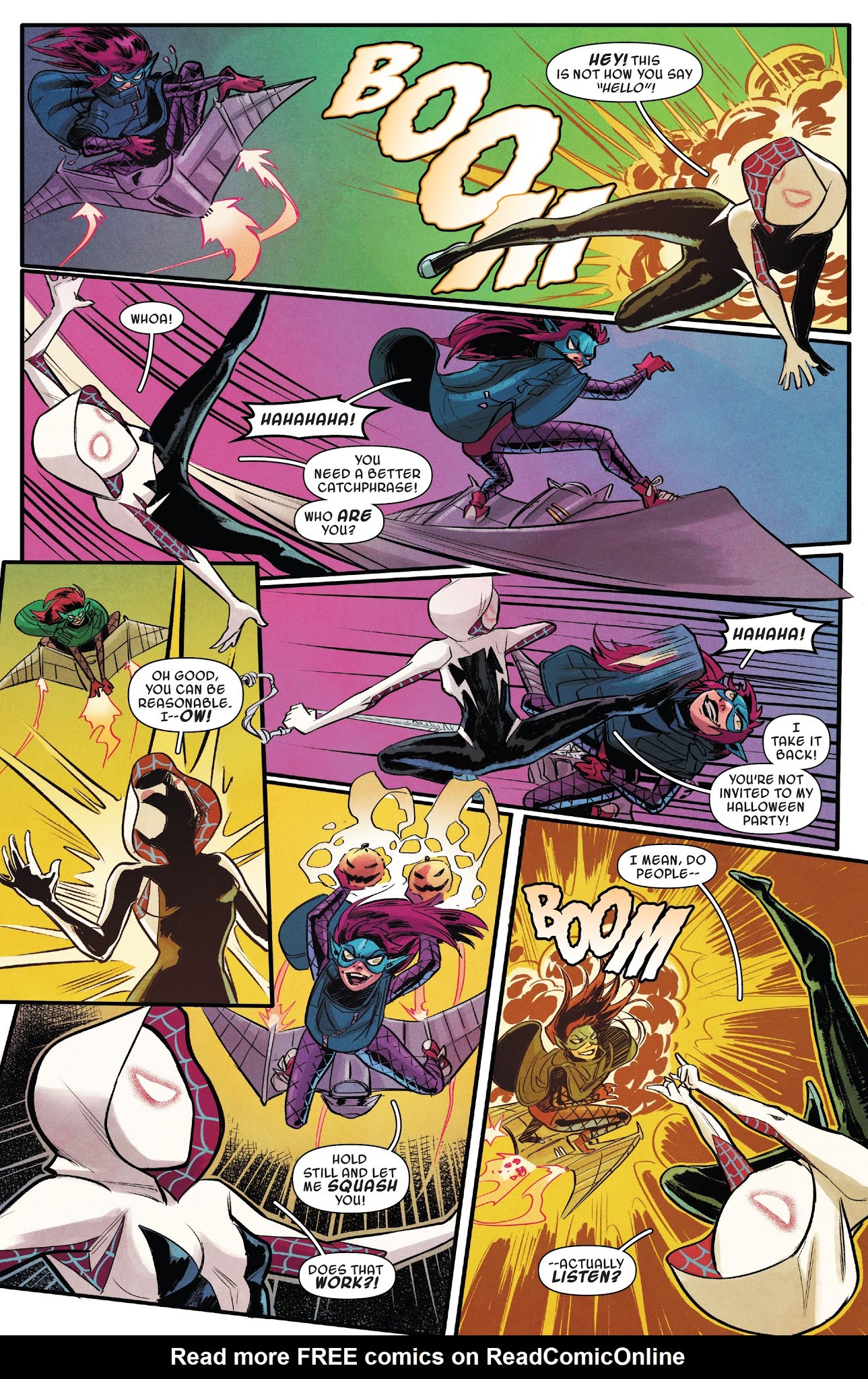 Read online Spider-Gwen: Ghost-Spider comic -  Issue #1 - 17