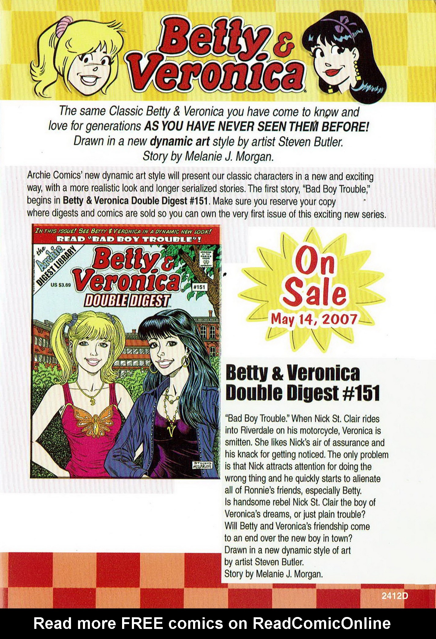 Read online Betty and Veronica Digest Magazine comic -  Issue #173 - 99