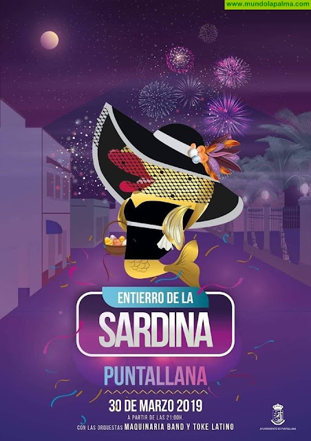 Entierro de La Sardina de Puntallana 2019