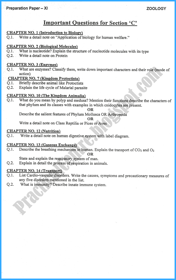 zoology-xi-adamjee-coaching-preparation-paper-2018-science-group