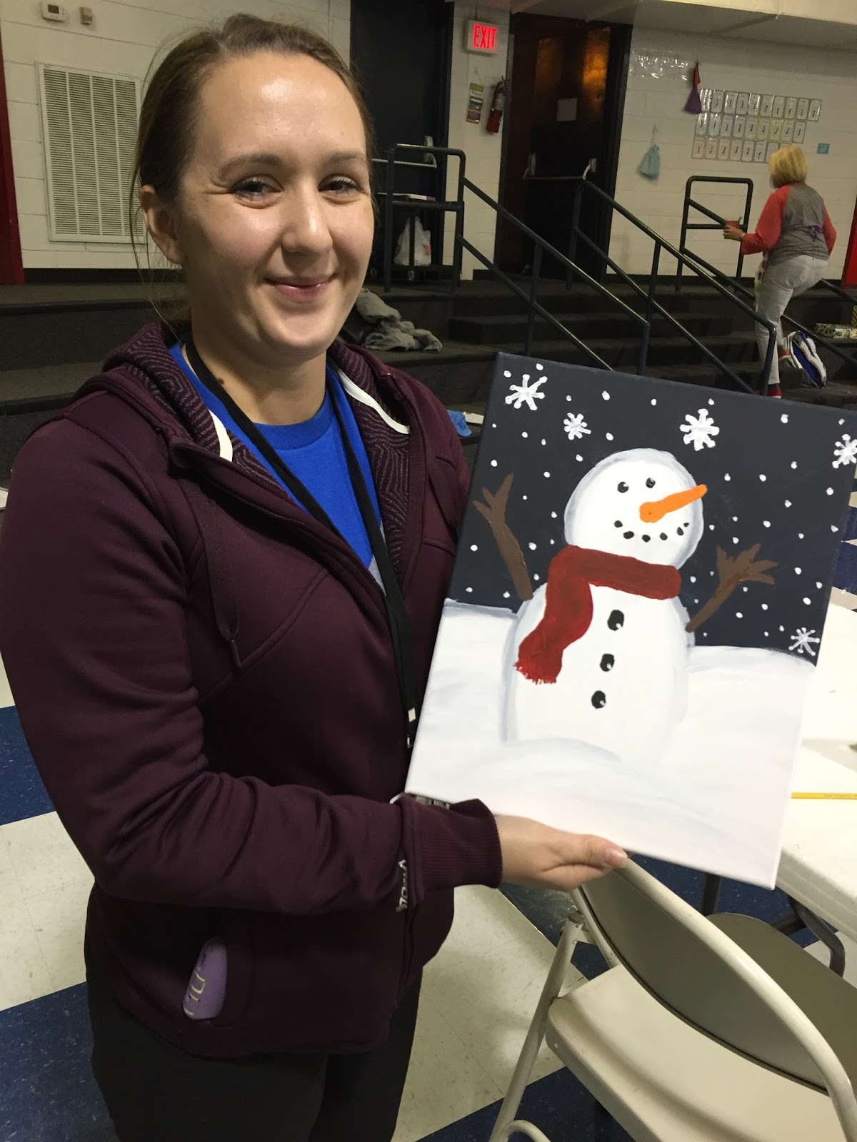 Elements of the Art Room Faculty Painting Night!