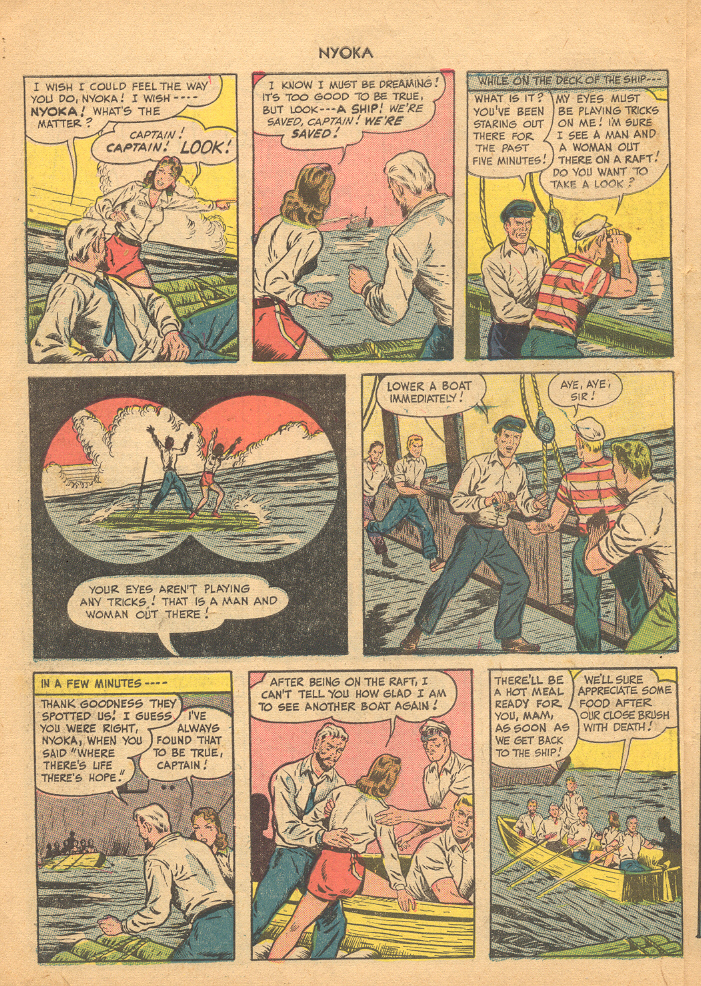 Read online Nyoka the Jungle Girl (1945) comic -  Issue #36 - 6