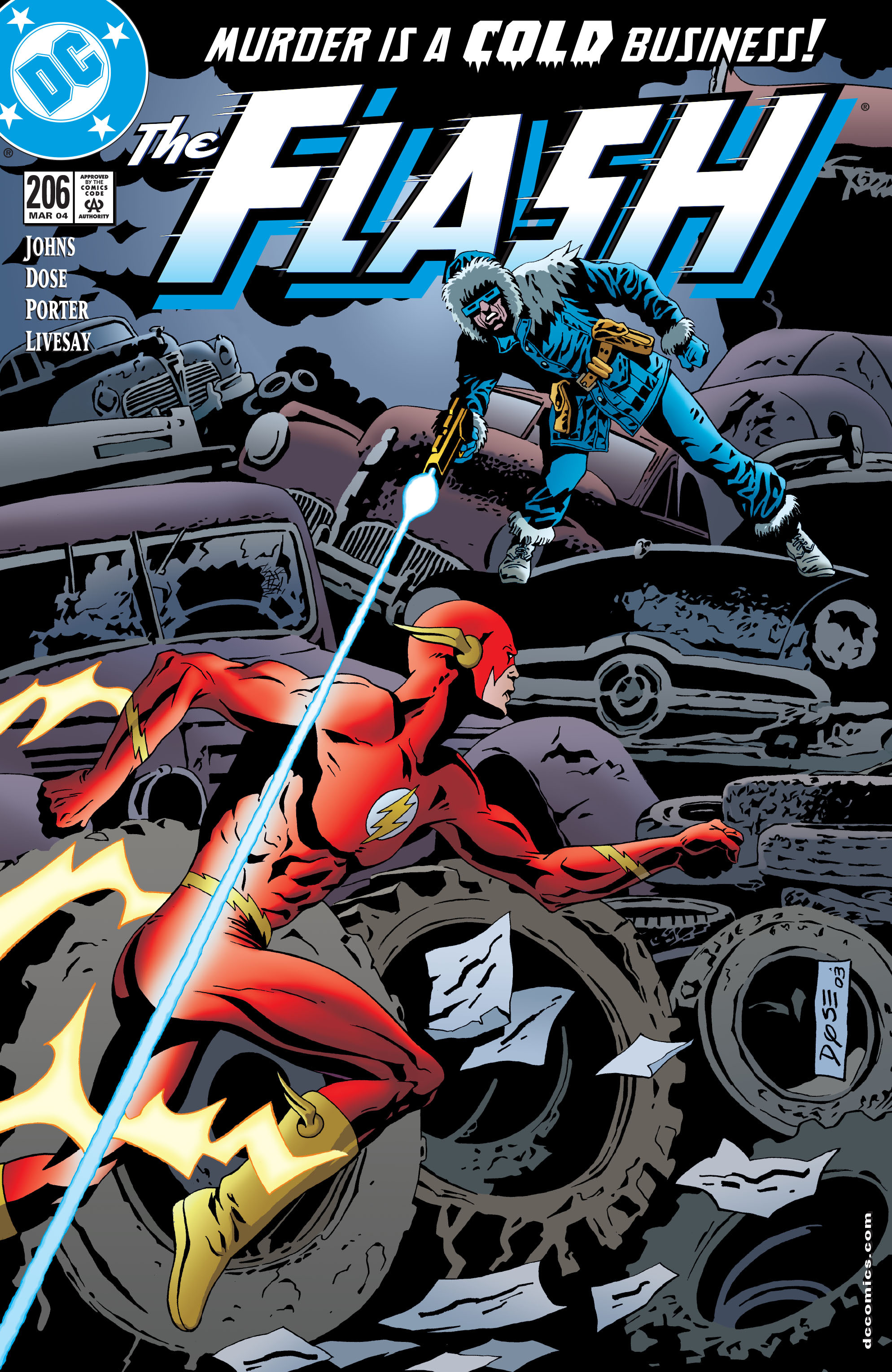Read online The Flash (1987) comic -  Issue #206 - 1