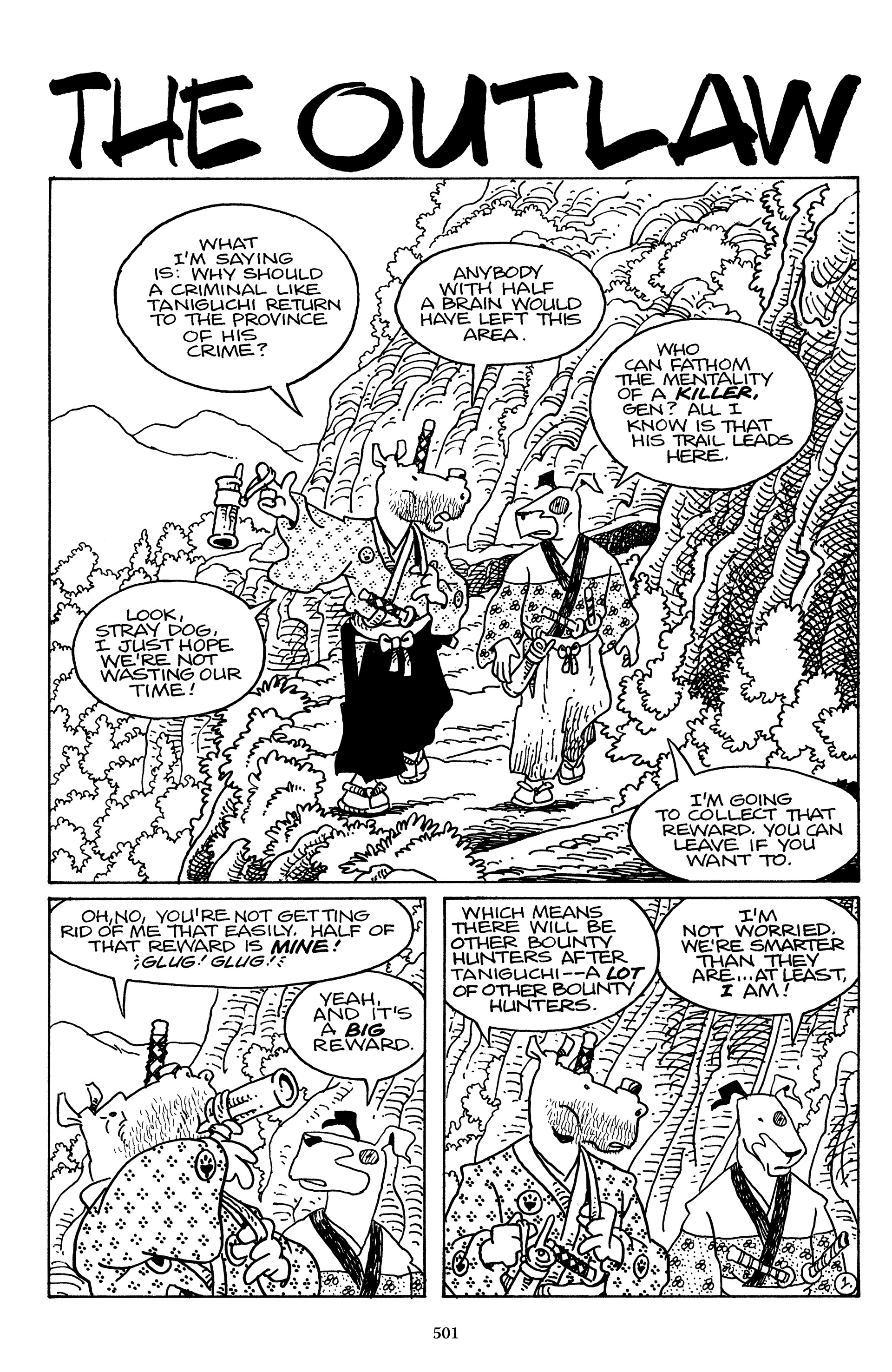 Read online The Usagi Yojimbo Saga (2021) comic -  Issue # TPB 6 (Part 6) - 1