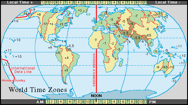 Гринвич карта мира