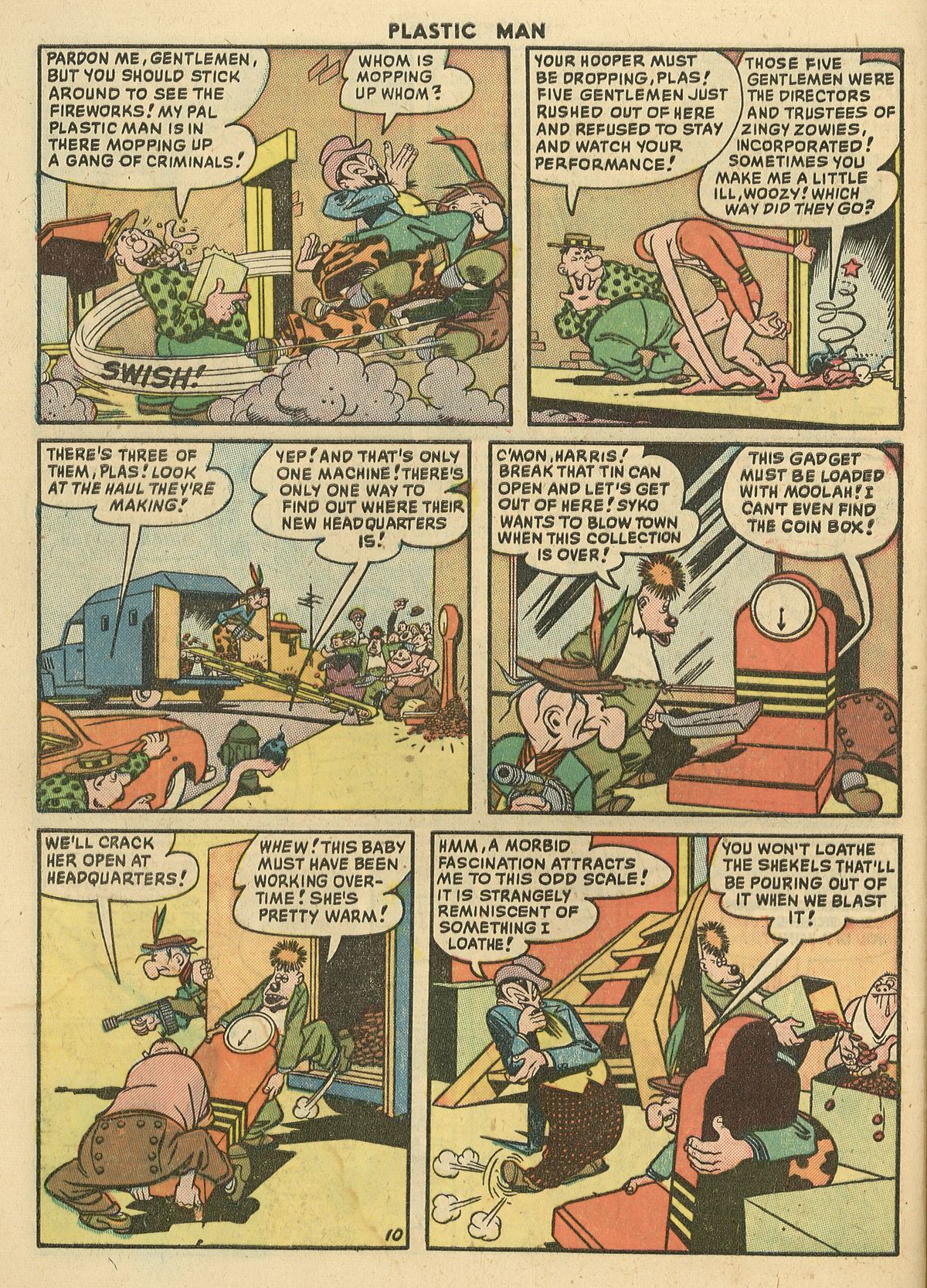Read online Plastic Man (1943) comic -  Issue #22 - 32