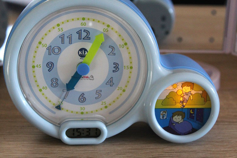 L'astucieux réveil pour enfants Kid’Sleep Clock, l'apprentissage