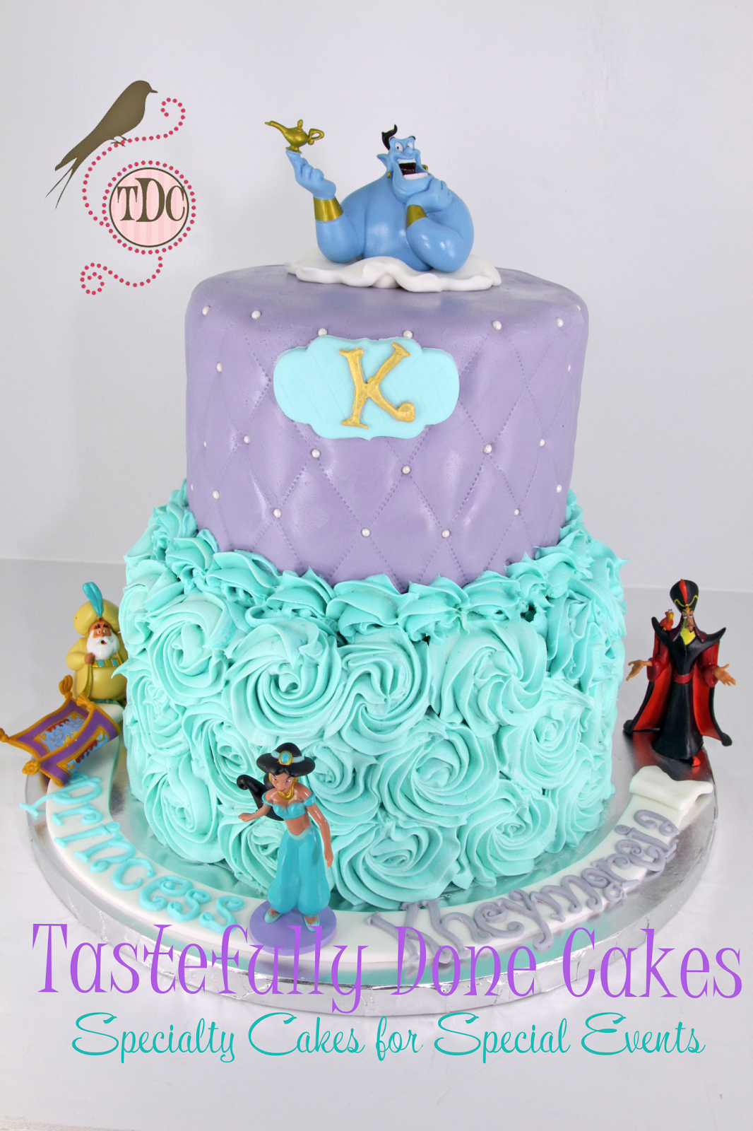 Tastefully Done Disney Jasmine Aladdin Cake