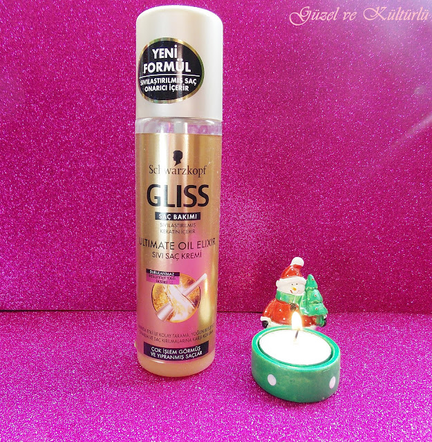 Schwarzkopf Gliss Ultimate Oil Elixir Sıvı Saç Kremi Schwarzkopf Sıvı Saç Kremi