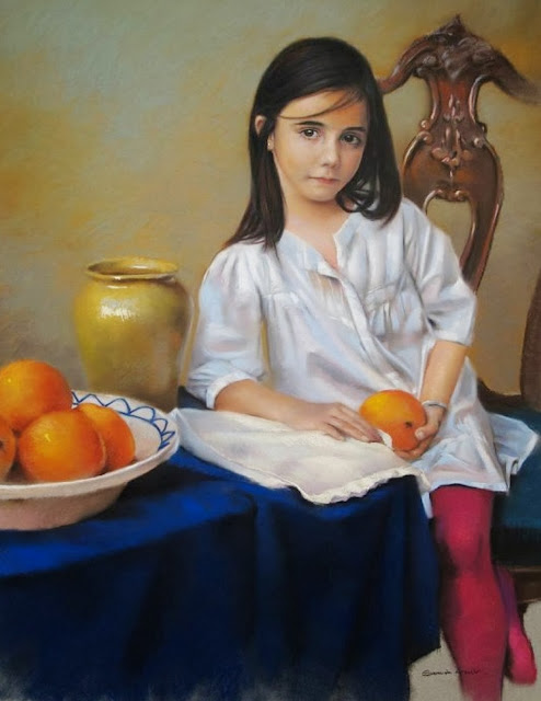 pinturas-realistas-de-niños