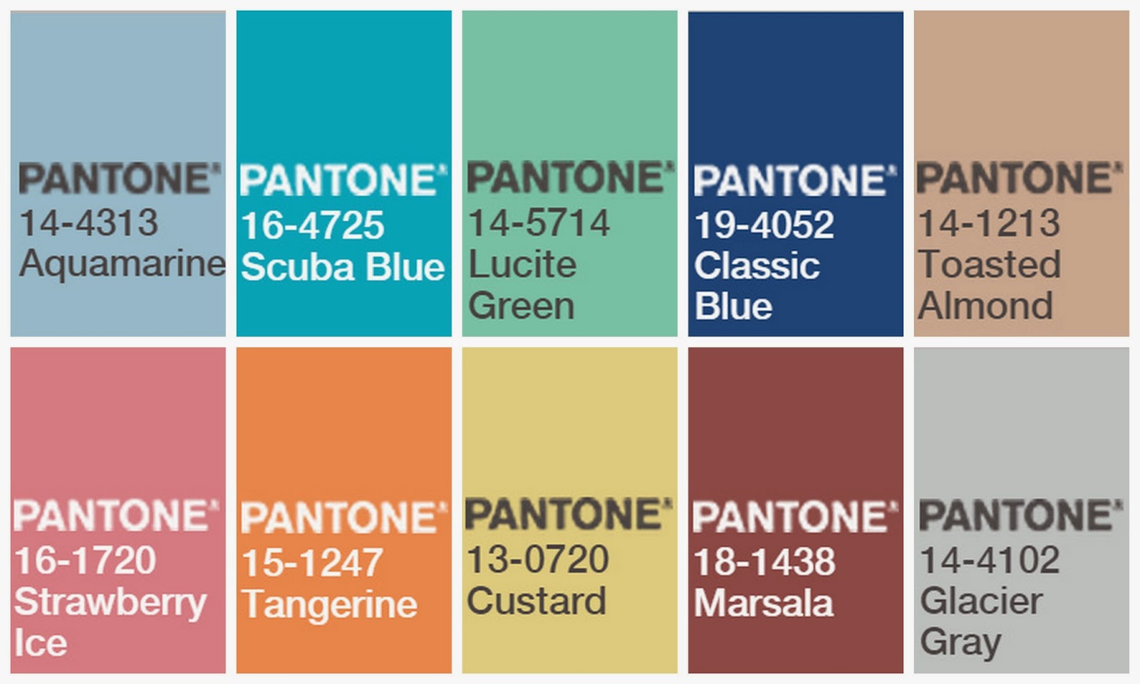 2 good claymates pantone spring 2015 fashion colors