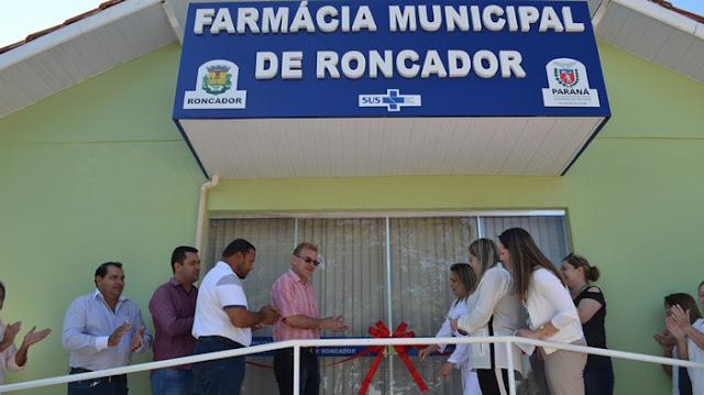 Roncador: Prefeitura inaugura nova Farmácia Básica do Município