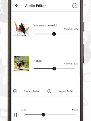 برنامج تعديل الصوت واضافة مؤثرات, تطبيق تحرير الصوت للاندرويد