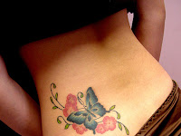 Butterfly Tattoos For Girls On Back