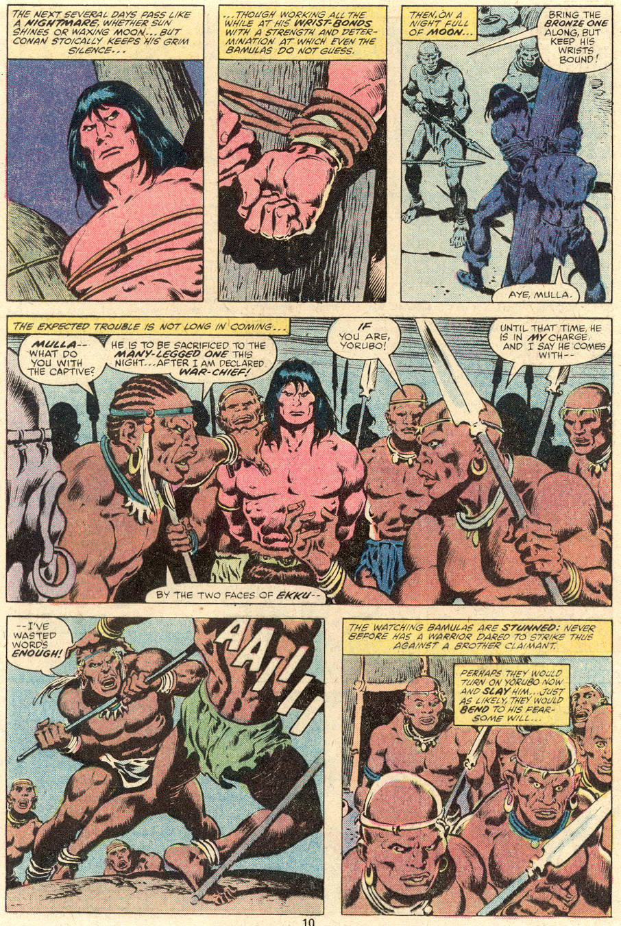 Read online Conan the Barbarian (1970) comic -  Issue #101 - 8