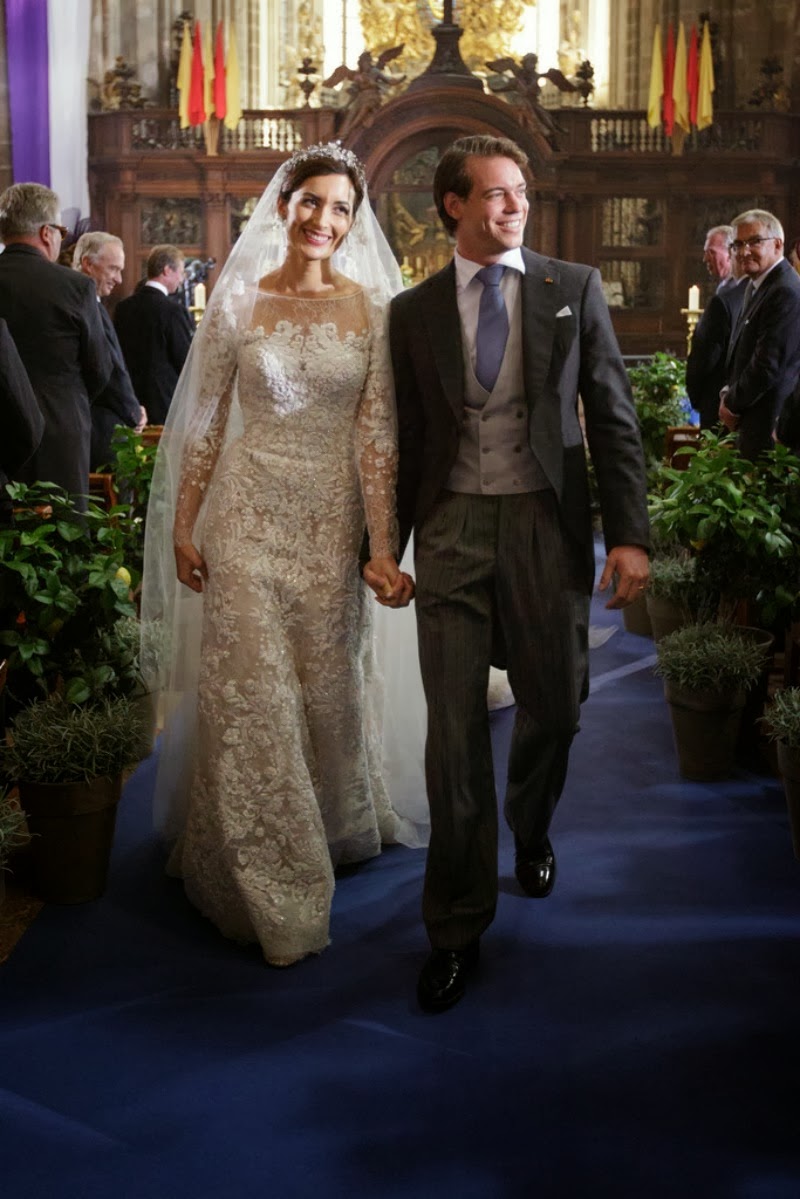 Royal Wedding: Prince Felix of Luxembourg and Claire Lademacher - Red ...