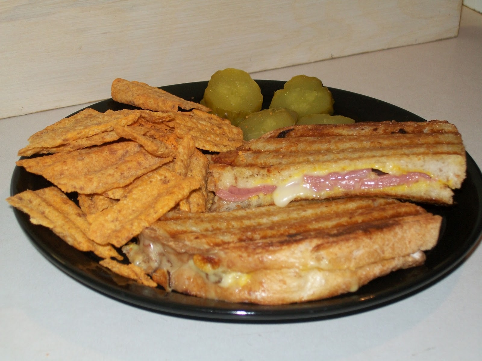 Home Life Ideas Recipes Bologna and Cheese Panini