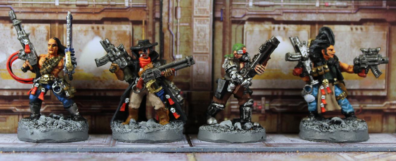Vampifan's World of the Undead Necromunda Bounty Hunters & Hired Guns 01