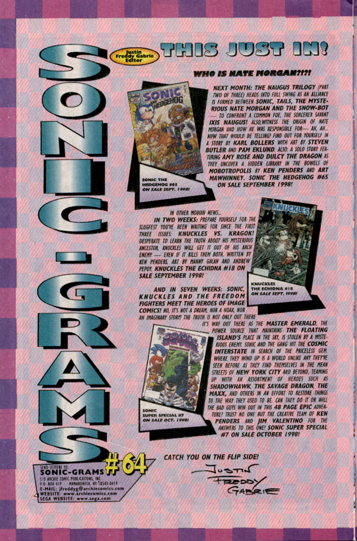 Sonic The Hedgehog (1993) issue 64 - Page 25