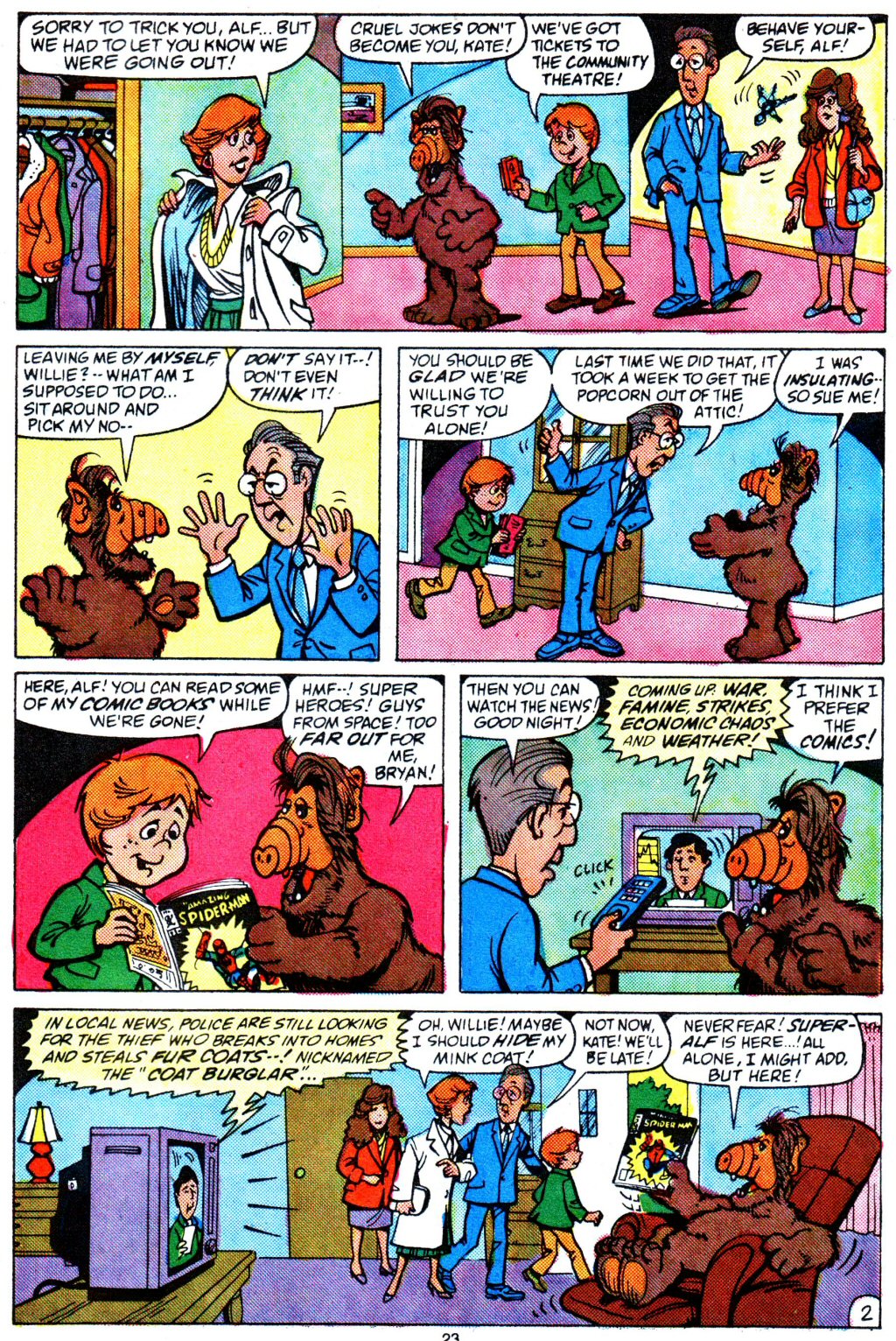 Read online ALF comic -  Issue #4 - 18