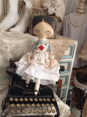 Vintage Style Nurse Doll