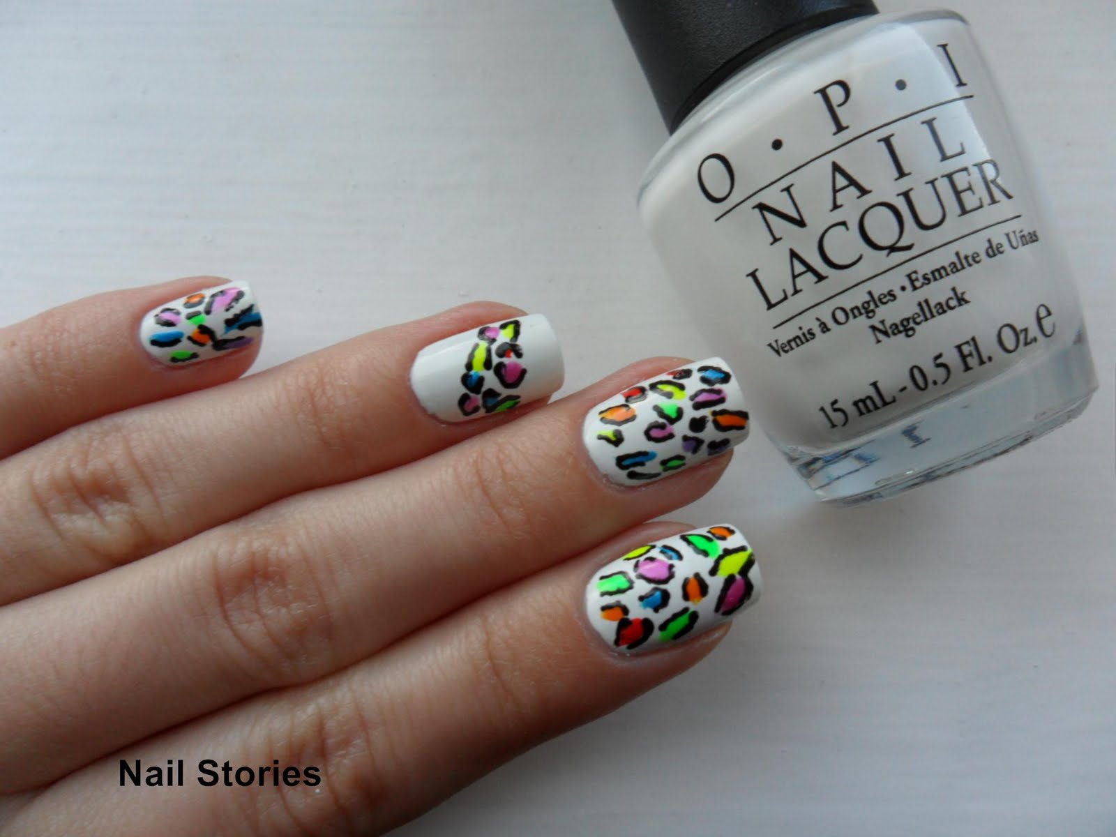 Nail Stories: Multi-colour Leopard Print