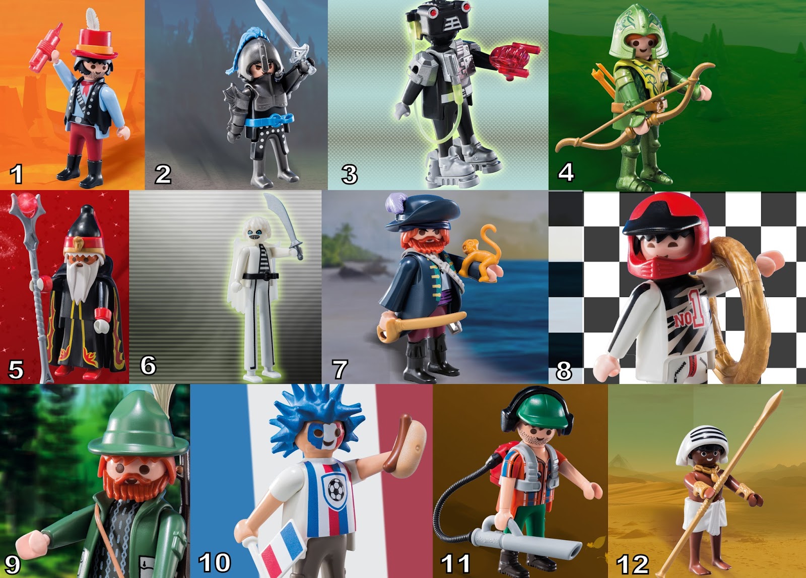 Retroplaymoland Playmobil Figures Series 10