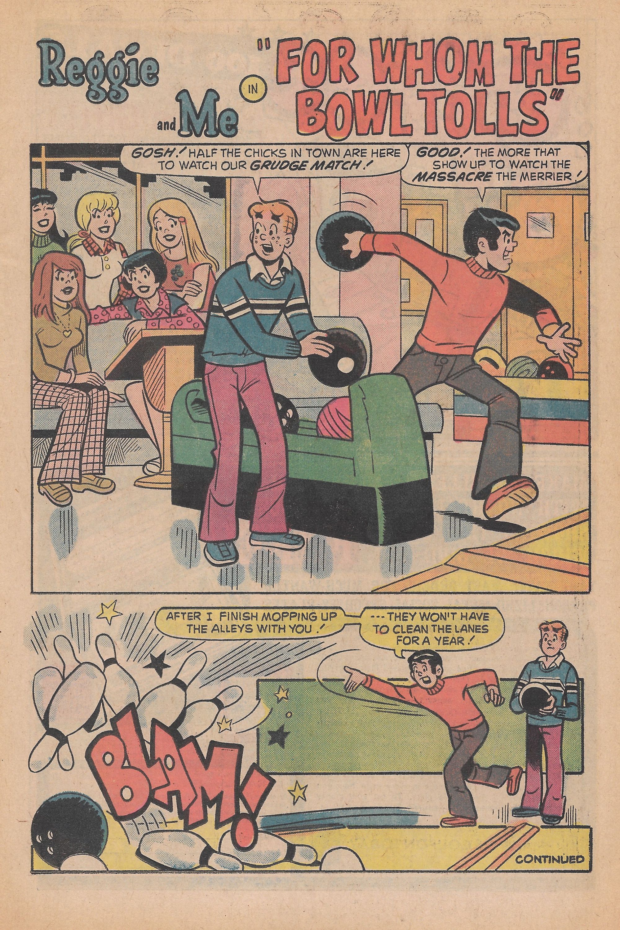 Read online Reggie and Me (1966) comic -  Issue #76 - 11