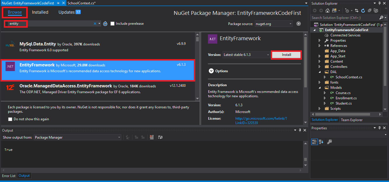 Tạo database bằng Entity Framework 6 Code First sử dụng ASP.Net MVC 5 ...