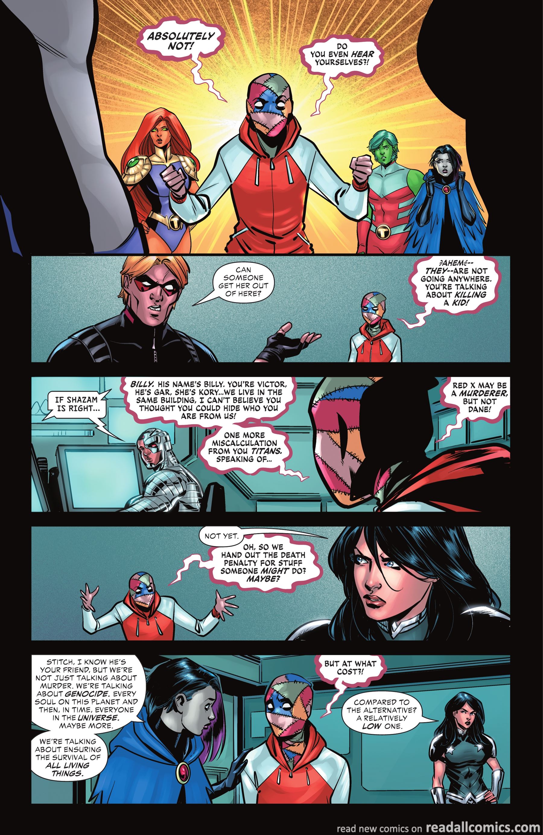 Teen Titans Academy #1 chapter 10 page 17