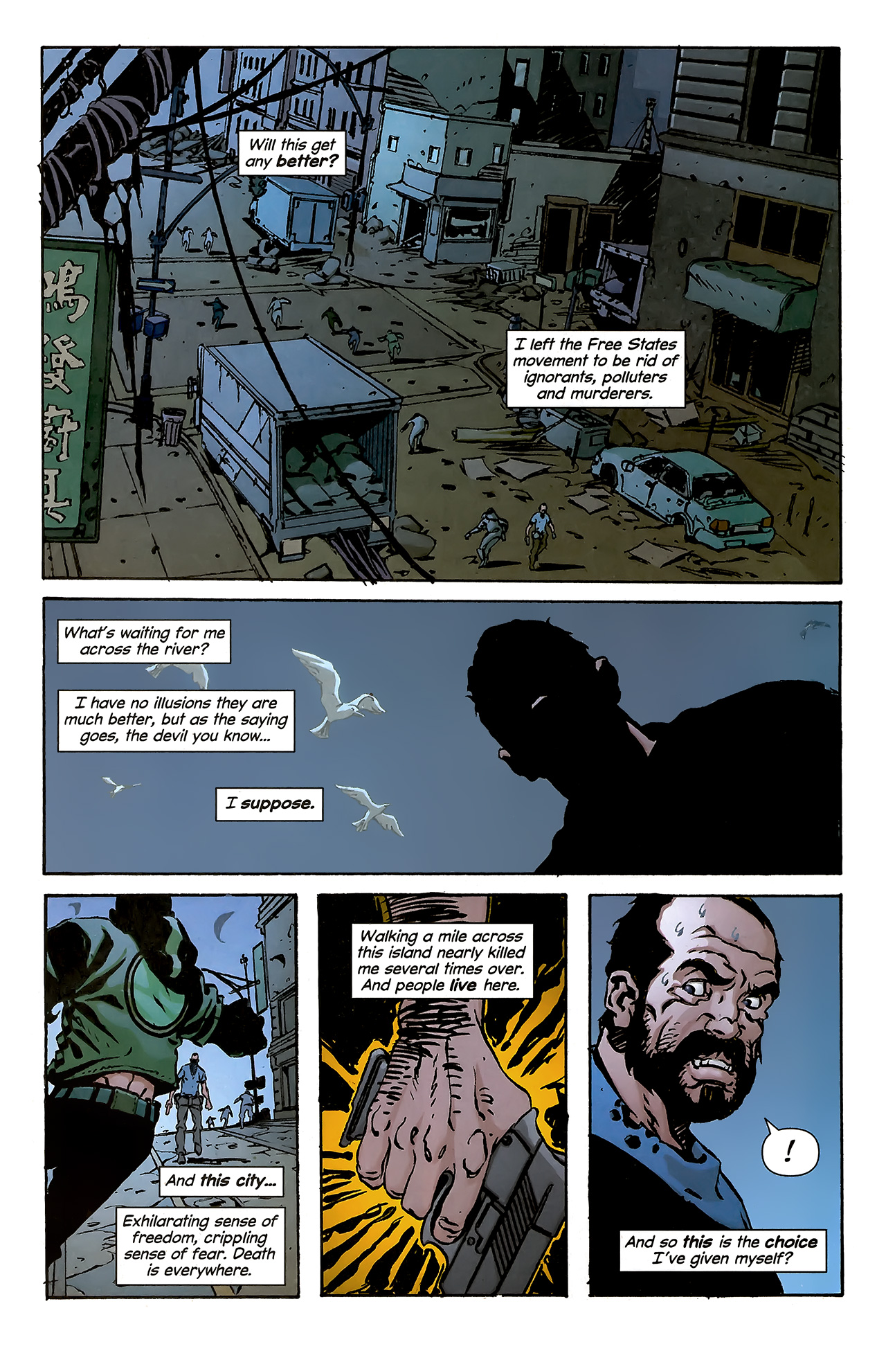 Read online DMZ (2006) comic -  Issue #28 - 19