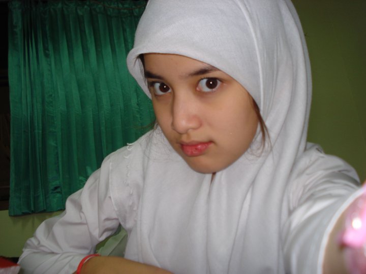 Hijabers Seksi Foto Siswi Sma Berhijab Putih Cantik Katanya Artis