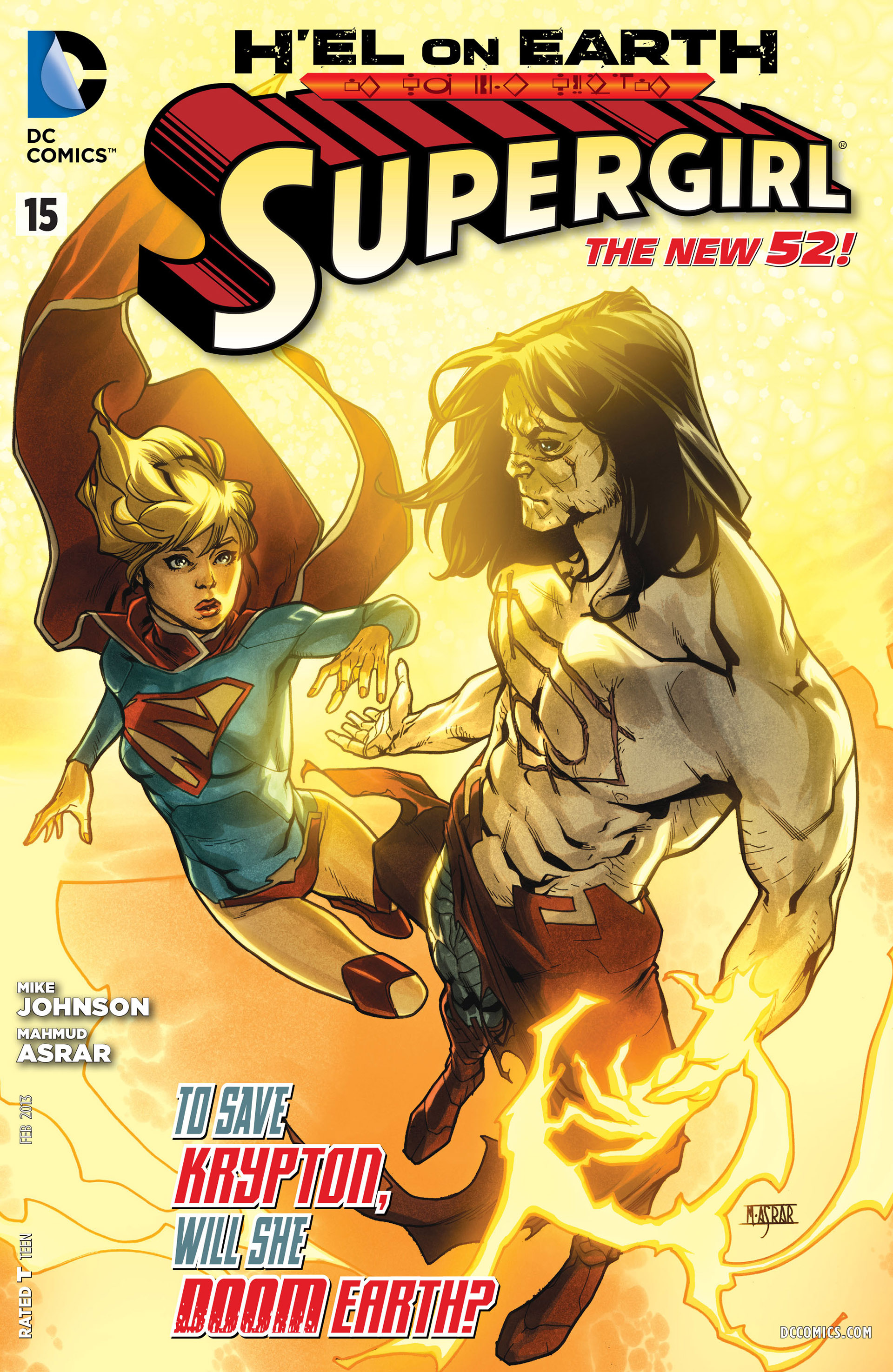 Read online Supergirl (2011) comic -  Issue #15 - 1